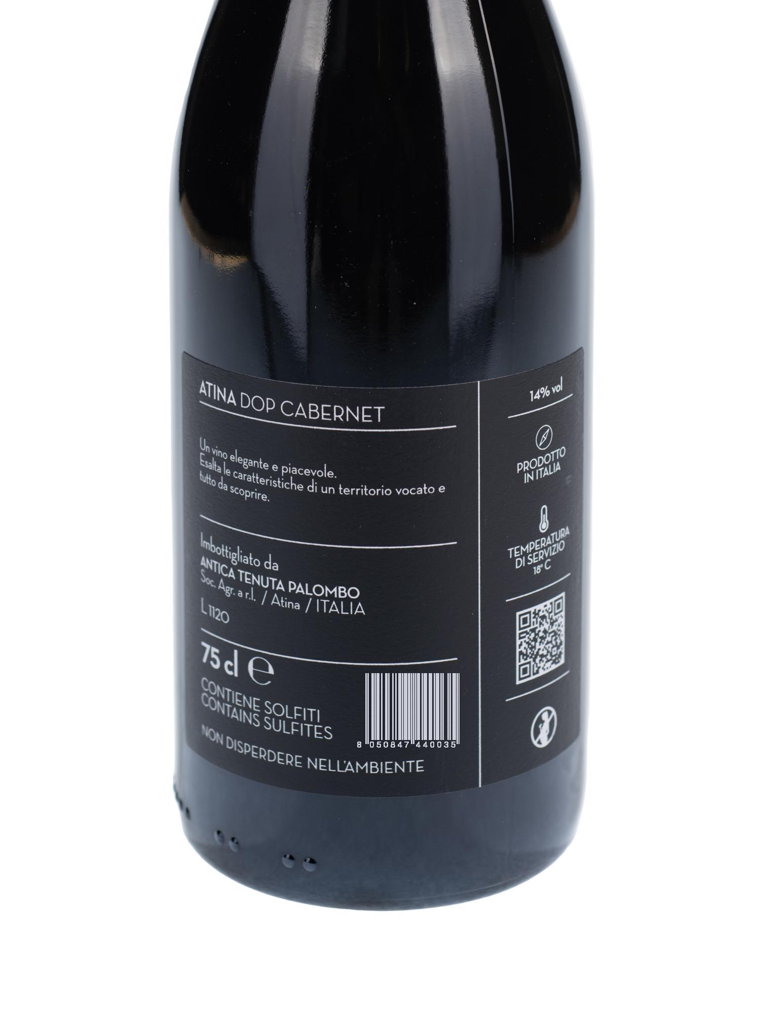 Atina Dop Cabernet Linea Ducale Antica Tenuta Palombo 