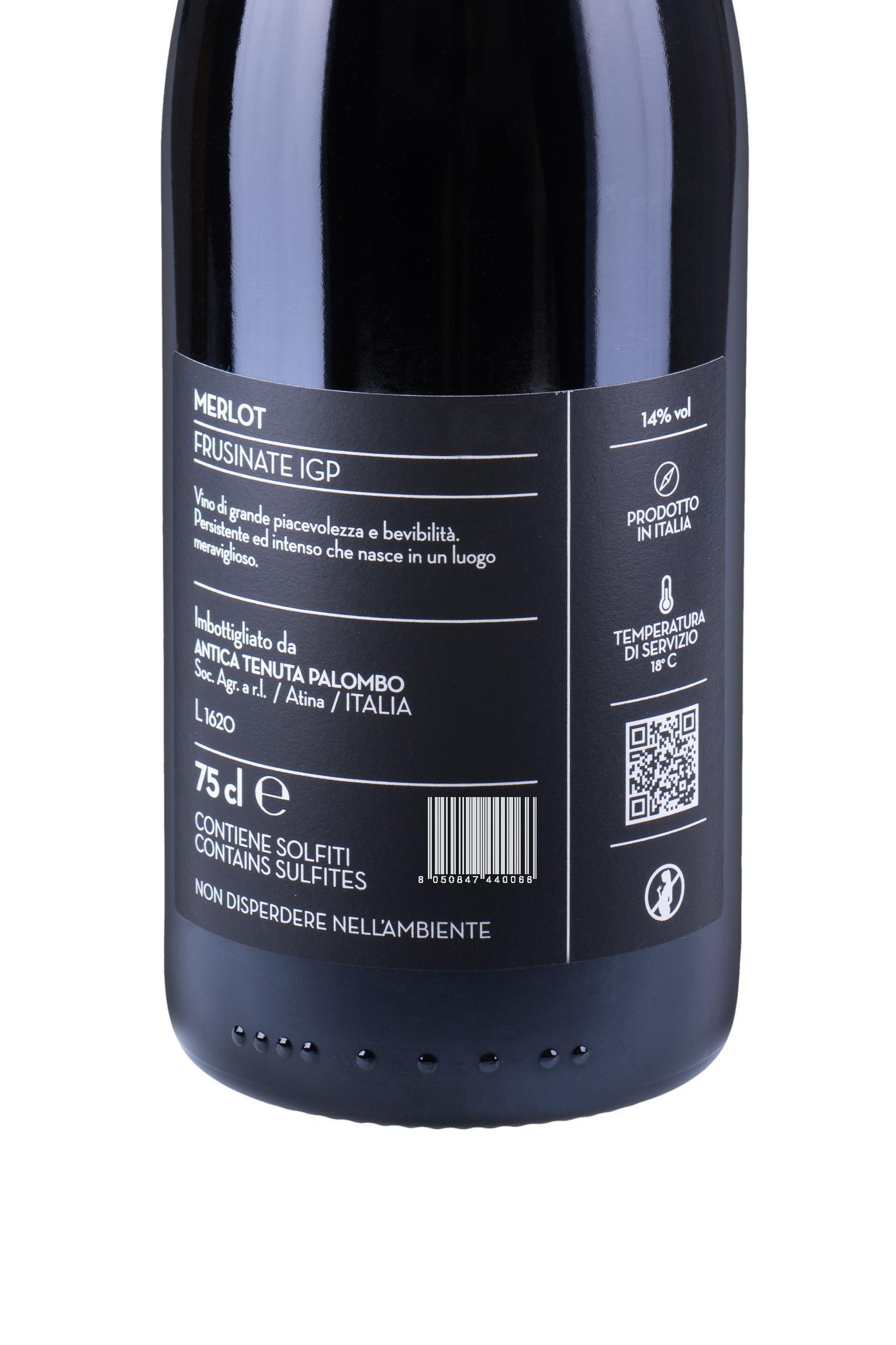 Merlot Frusinate IGP Linea Ducale Antica Tenuta Palombo