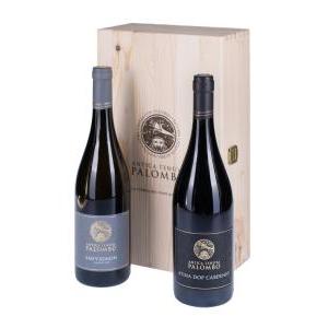 Atina dop cabernet e sauvignon lazio igp linea ducale  confezione legno 2 bottiglie