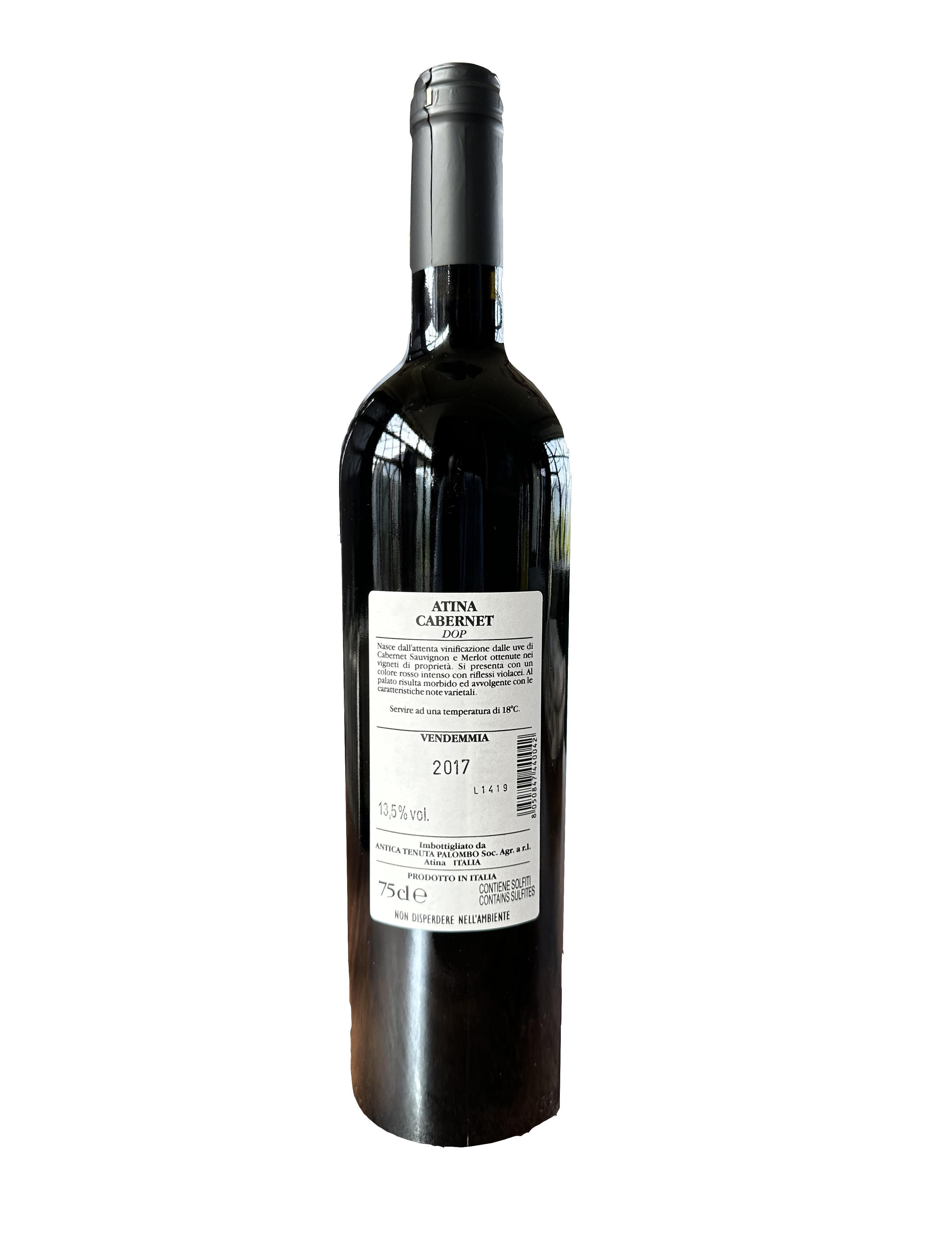 Atina DOP Cabernet Linea Nobile 2017 Antica Tenuta Palombo